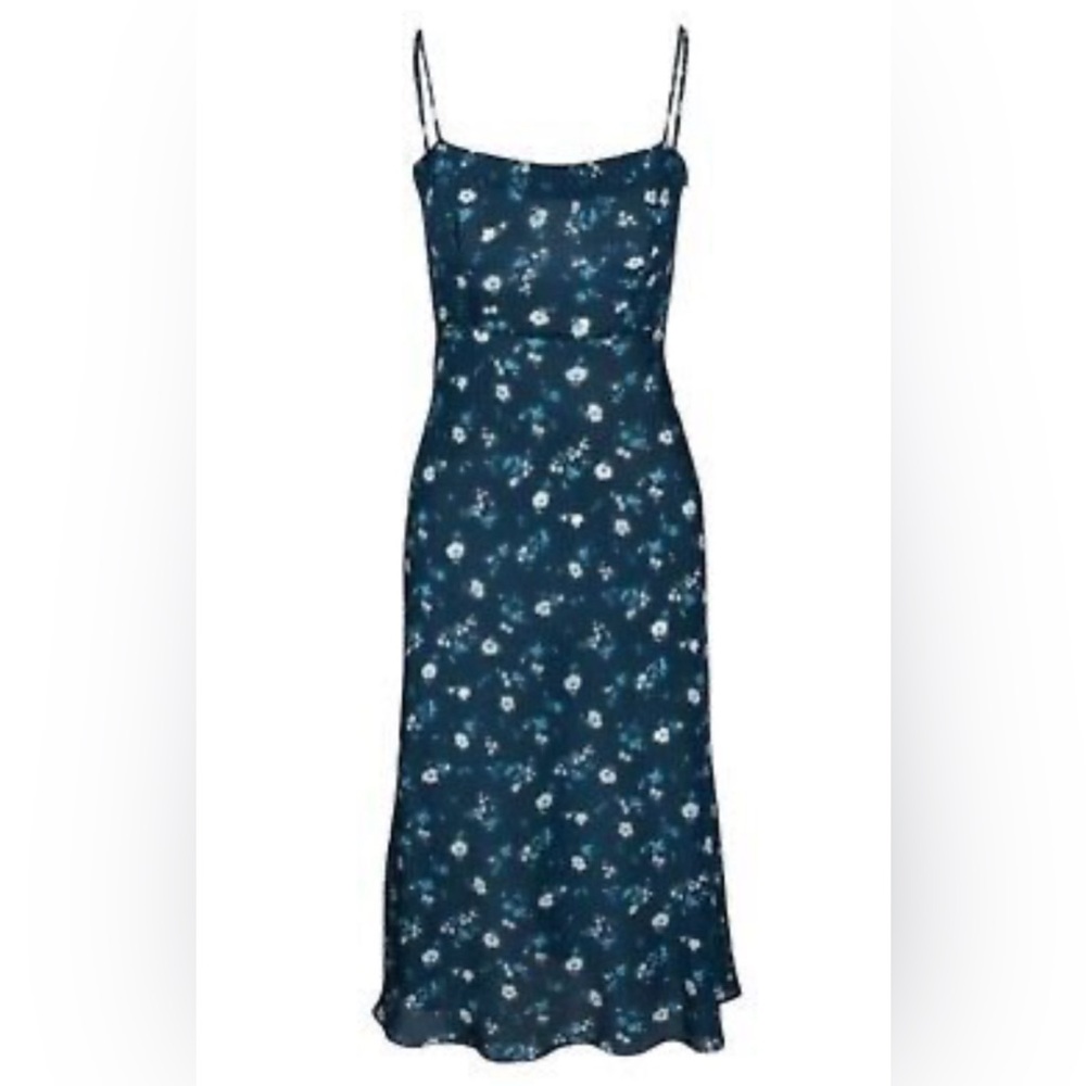Realisation Par Amelia Midi Slip Dress Midnight XS